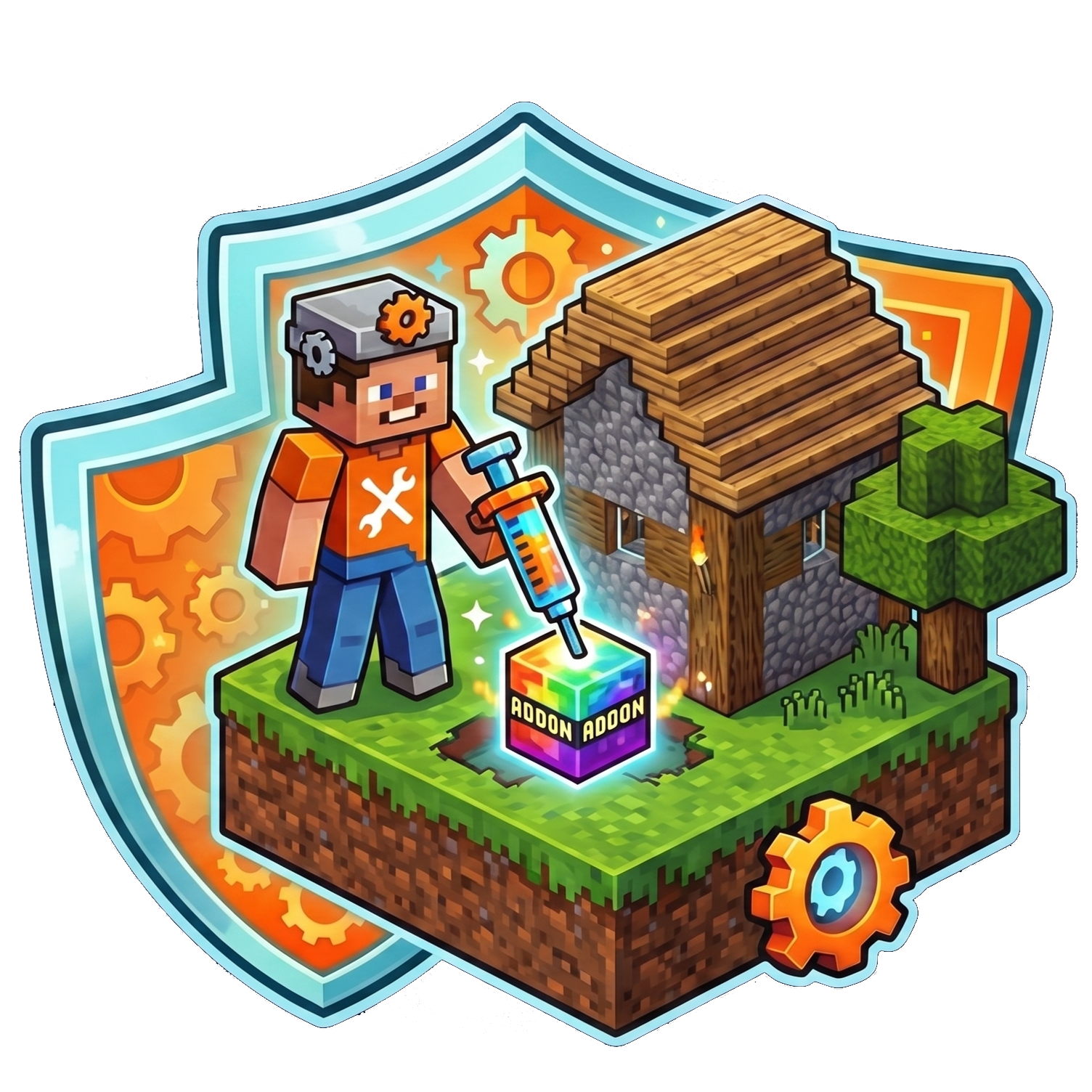 Bedrock Addon Installer logo